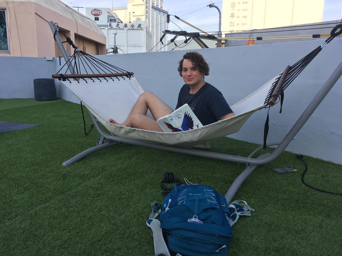 Busan Backpackers Bagian luar foto