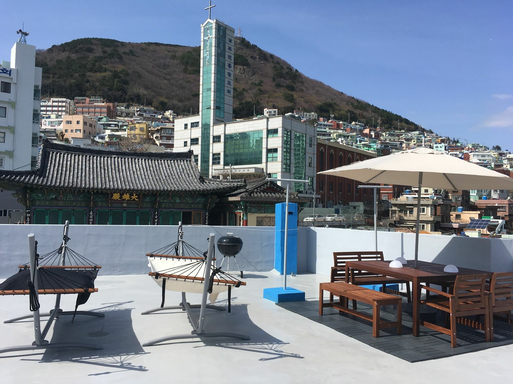 Busan Backpackers Bagian luar foto